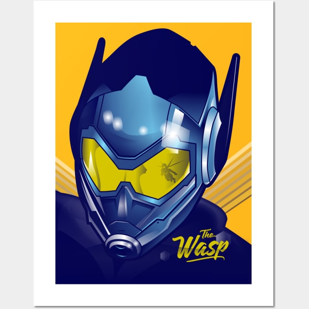 Wasp Wall Art by PaybackPenguin